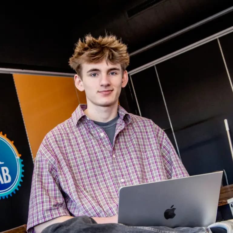 Portrait of Aksel Glyholt